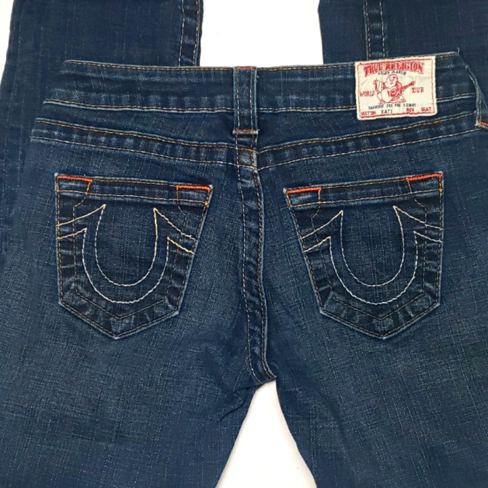 True Religion "Kate" Cropped Jeans
